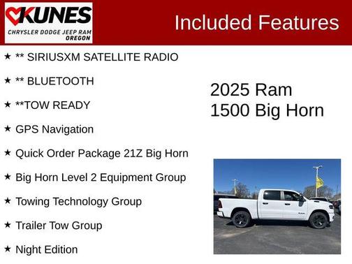 2025 RAM 1500 Big Horn/Lone Star