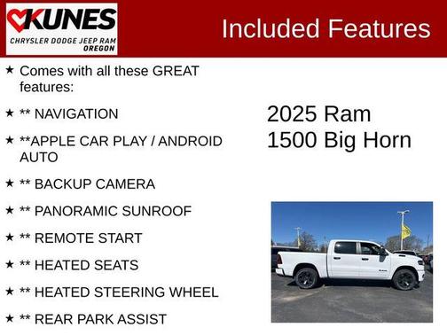 2025 RAM 1500 Big Horn/Lone Star