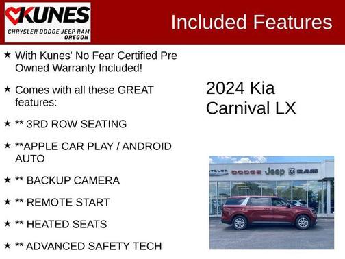 2024 Kia Carnival LX