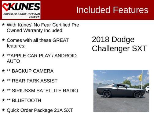 2018 Dodge Challenger SXT