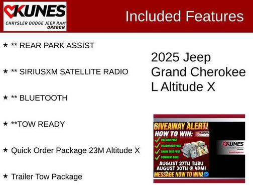 2025 Jeep Grand Cherokee L Laredo