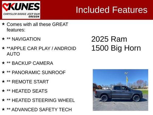 2025 RAM 1500 Big Horn/Lone Star