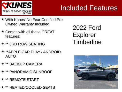 2022 Ford Explorer Timberline