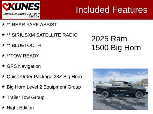 2025 RAM 1500 Big Horn/Lone Star