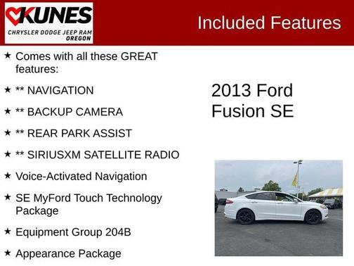 2013 Ford Fusion SE