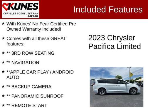 2023 Chrysler Pacifica Limited
