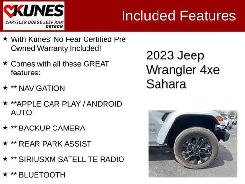 2023 Jeep Wrangler 4xe Sahara