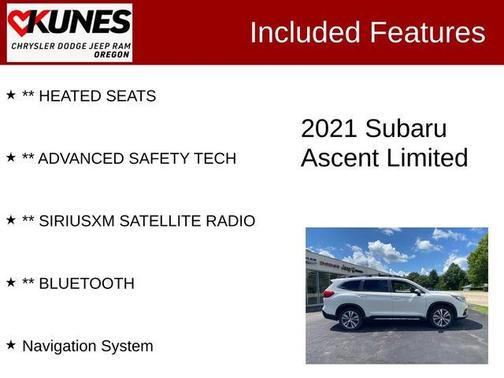 2021 Subaru Ascent Limited
