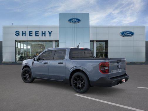 Azure Gray Metallic Tri-Coat 2026 Ford Maverick Lariat