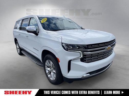 Summit White 2023 Chevrolet Suburban Premier