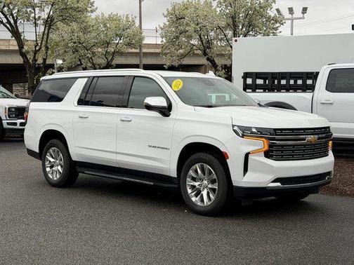Summit White 2023 Chevrolet Suburban Premier