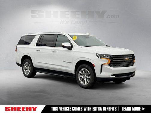 Summit White 2023 Chevrolet Suburban Premier