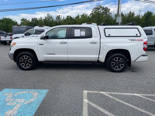 Super White 2017 Toyota Tundra Limited