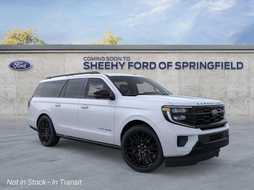Space Silver Metallic 2026 Ford Expedition Max Platinum