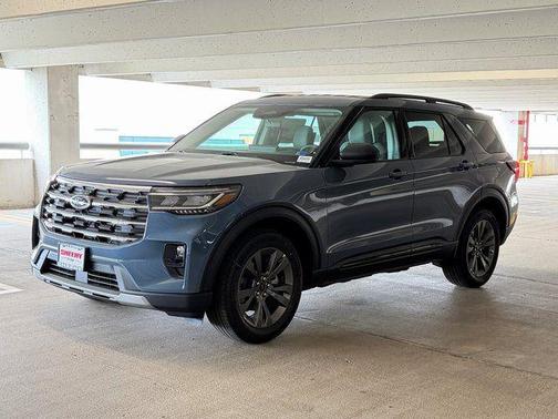 Vapor Blue Metallic 2026 Ford Explorer Active