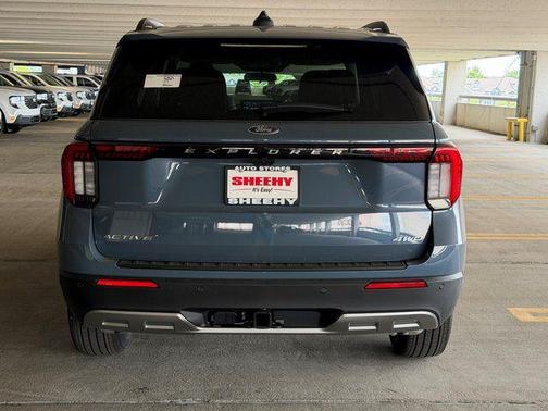 Vapor Blue Metallic 2026 Ford Explorer Active