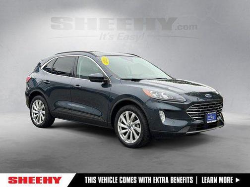 Stone Blue Metallic 2022 Ford Escape Titanium