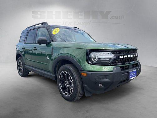 Green Metallic 2025 Ford Bronco Sport Outer Banks