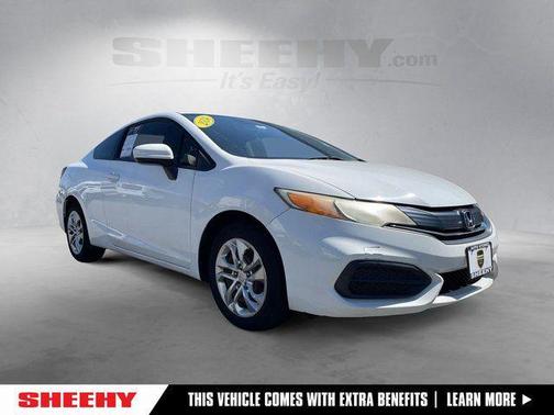 Taffeta White 2014 Honda Civic LX