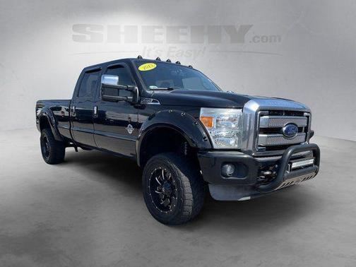 Tuxedo Black Metallic 2013 Ford F-350 Platinum