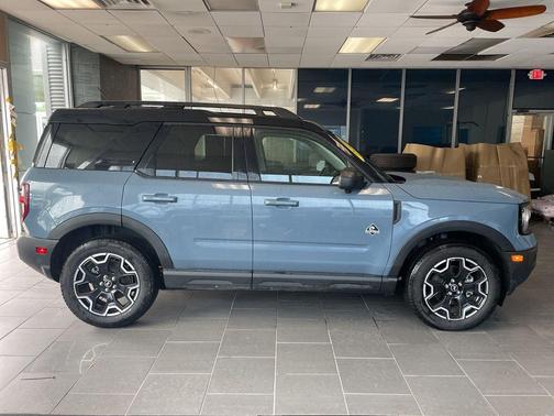 Azure Gray Metallic 2025 Ford Bronco Sport Outer Banks