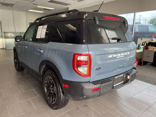 Azure Gray Metallic 2025 Ford Bronco Sport Outer Banks
