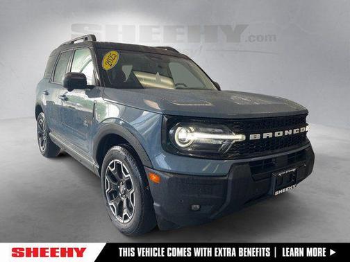 Azure Gray Metallic 2025 Ford Bronco Sport Outer Banks