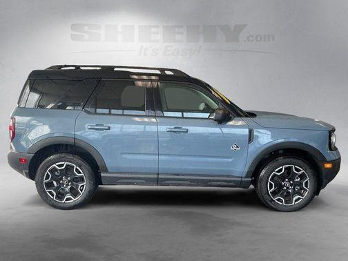 Azure Gray Metallic 2025 Ford Bronco Sport Outer Banks