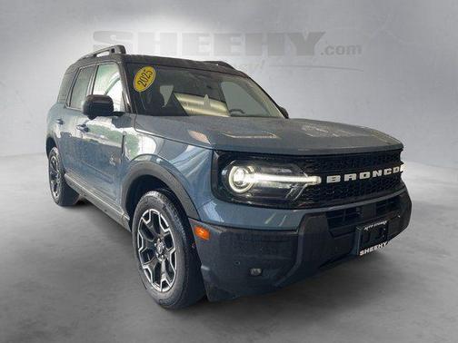 Azure Gray Metallic 2025 Ford Bronco Sport Outer Banks