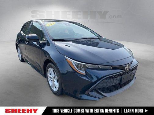 Galactic Aqua Mica 2022 Toyota Corolla SE