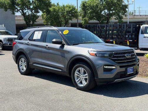 Carbonized Gray Metallic 2022 Ford Explorer XLT