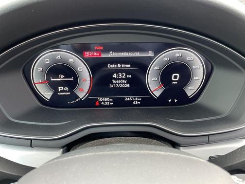 Glacier White Metallic 2024 Audi A5 Sportback 45 S Line Premium Plus