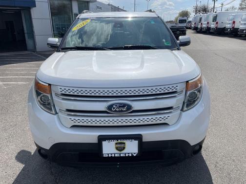 White Platinum 2015 Ford Explorer Limited
