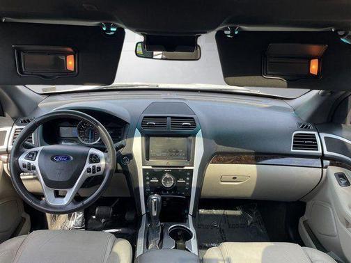 White Platinum 2015 Ford Explorer Limited