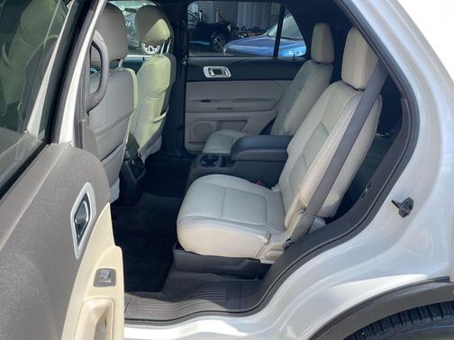 White Platinum 2015 Ford Explorer Limited