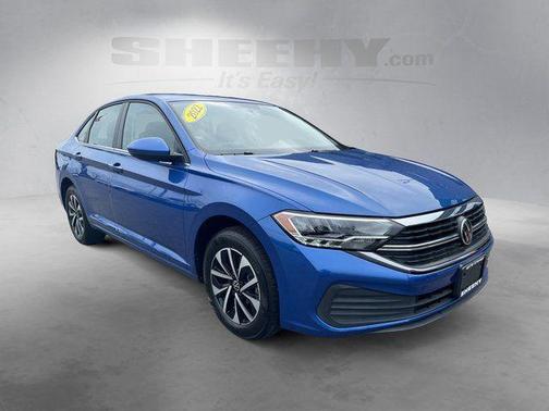 Rising Blue Metallic 2022 Volkswagen Jetta 1.5T S