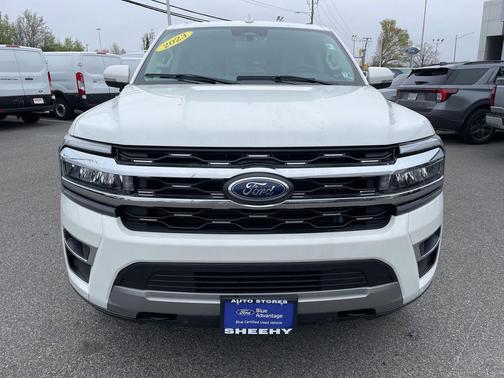 Star White Metallic Tri-Coat 2023 Ford Expedition Max Limited