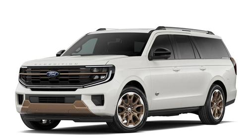 Star White Metallic Tri-Coat 2026 Ford Expedition Max King Ranch
