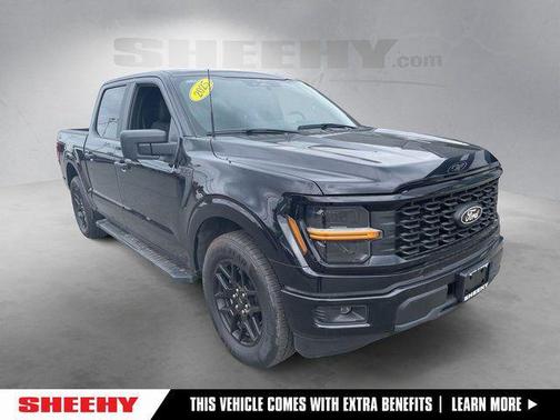Agate Black Metallic 2025 Ford F-150 STX