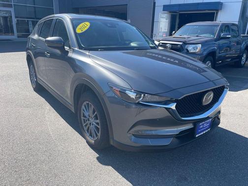 Machine Gray Metallic 2021 Mazda CX-5 Touring