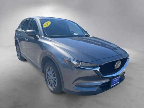 Machine Gray Metallic 2021 Mazda CX-5 Touring