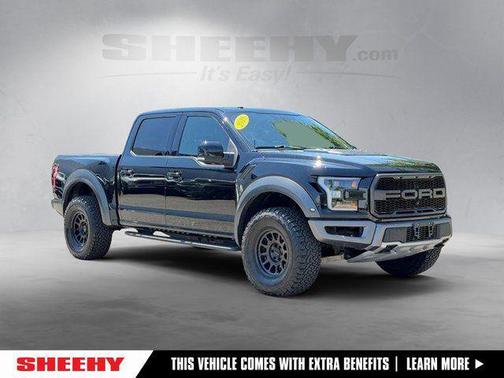 Shadow Black 2018 Ford F-150 Raptor