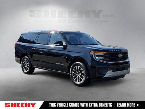 Agate Black Metallic 2025 Ford Expedition Max Platinum