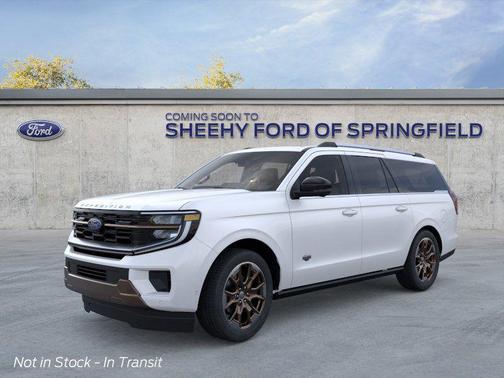 Star White Metallic Tri-Coat 2026 Ford Expedition Max King Ranch