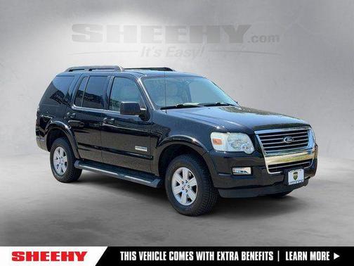 Black Clearcoat 2008 Ford Explorer XLT