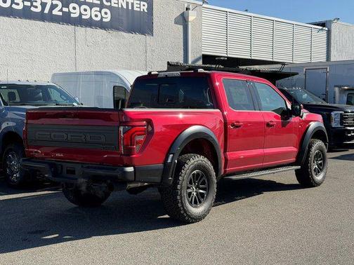 Rapid Red Metallic Tinted Clearcoat 2025 Ford F-150 Raptor