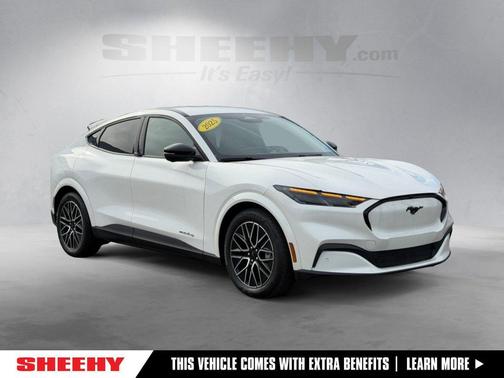 White Metallic 2025 Ford Mustang Mach-E Premium
