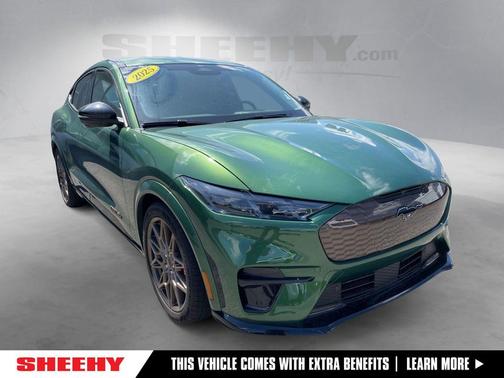 Green Metallic 2025 Ford Mustang Mach-E GT