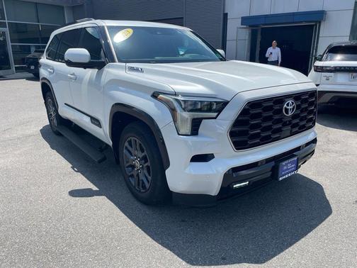 Pearl 2023 Toyota Sequoia Platinum