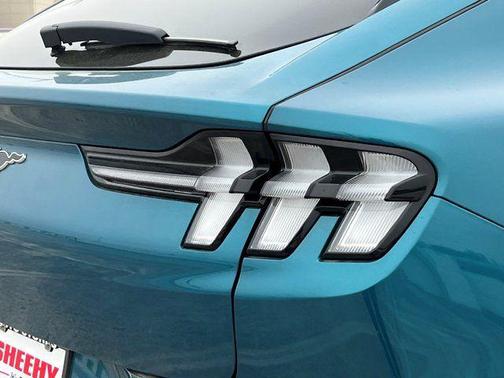 Blue 2026 Ford Mustang Mach-E Premium